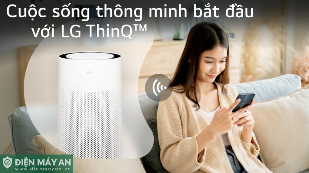 Máy lọc không khí LG PuriCare Aero Hit AS35GGW10.ABAE 35W
